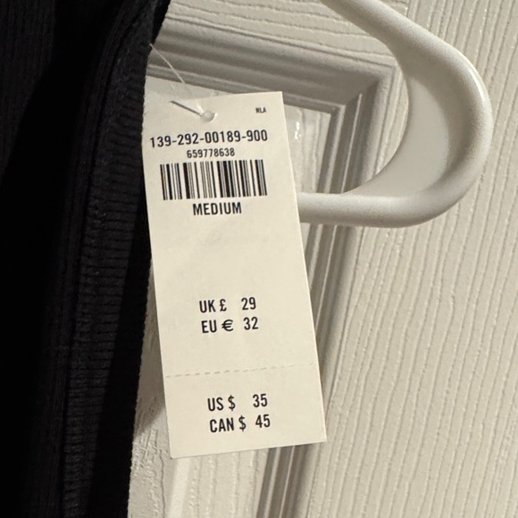 Abercrombie & Fitch Black Button-Front Tank Top - Picture 3 of 4